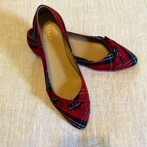 Talbots Edison Ruffle flat